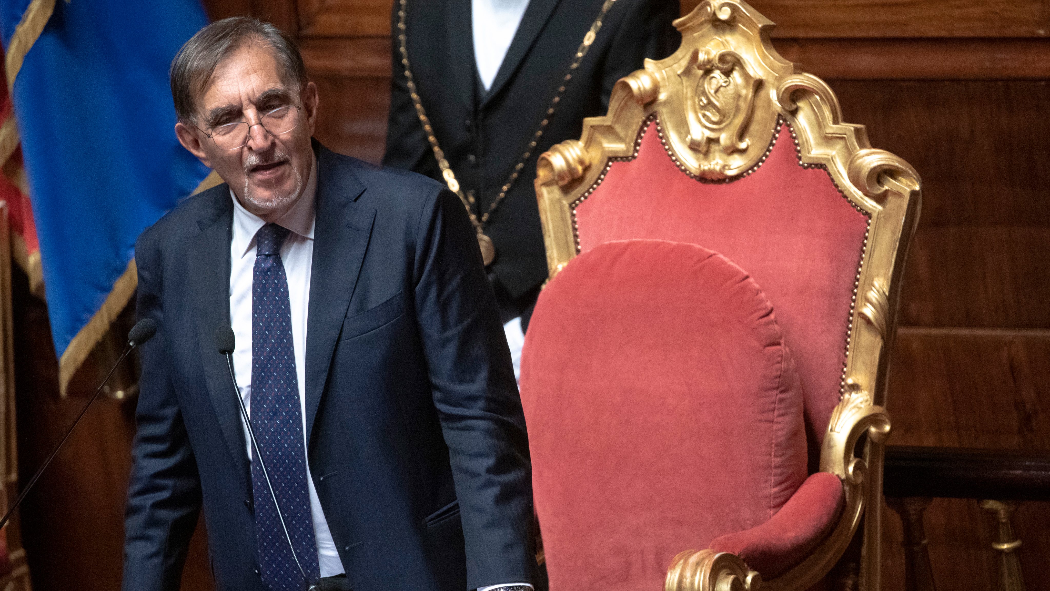 Italian Parliament Reopens For President Of Senate And Chamber Of Deputies Elections