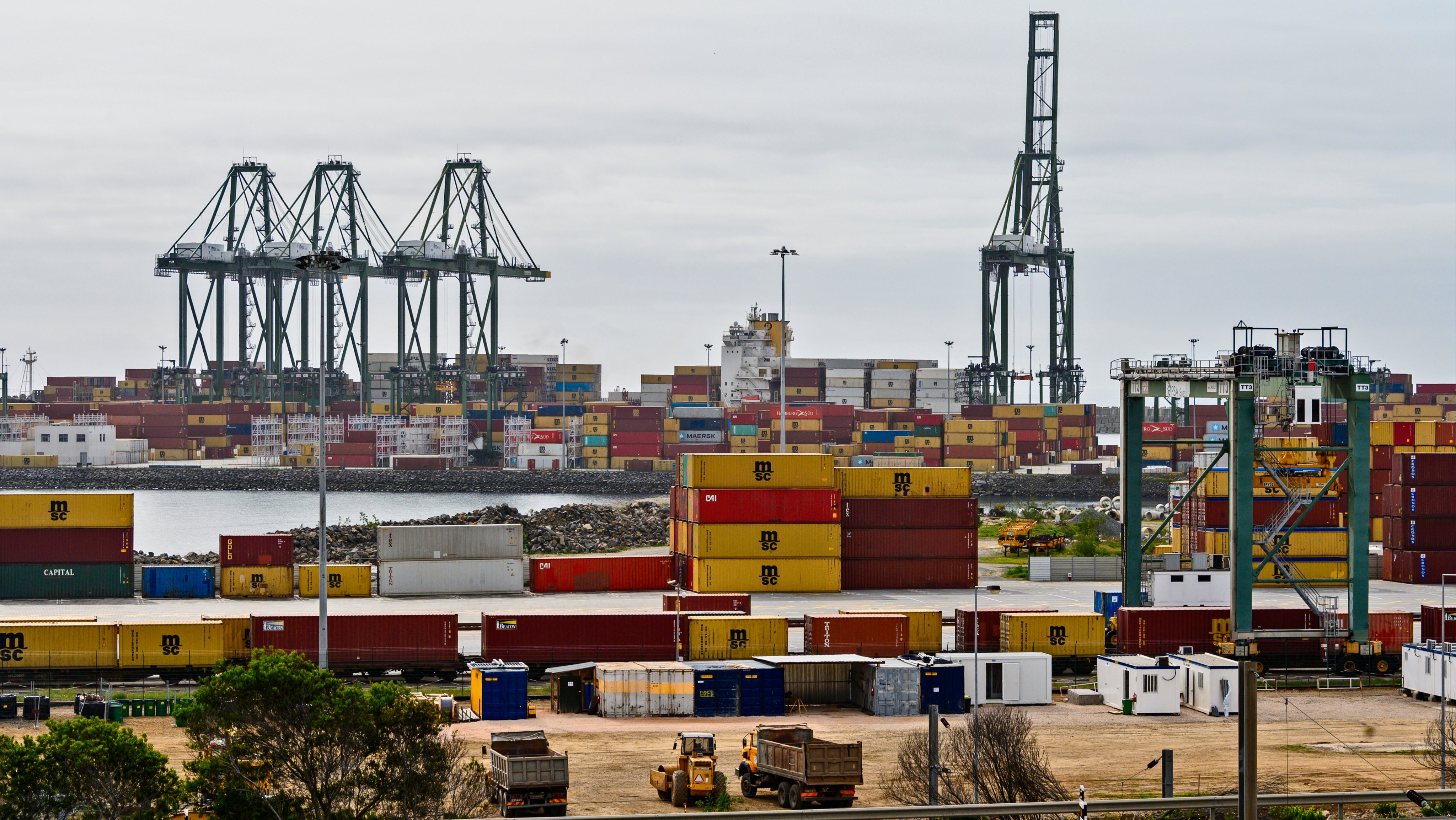 PSA Containers Terminal XXI in the Port of Sines, Portugal