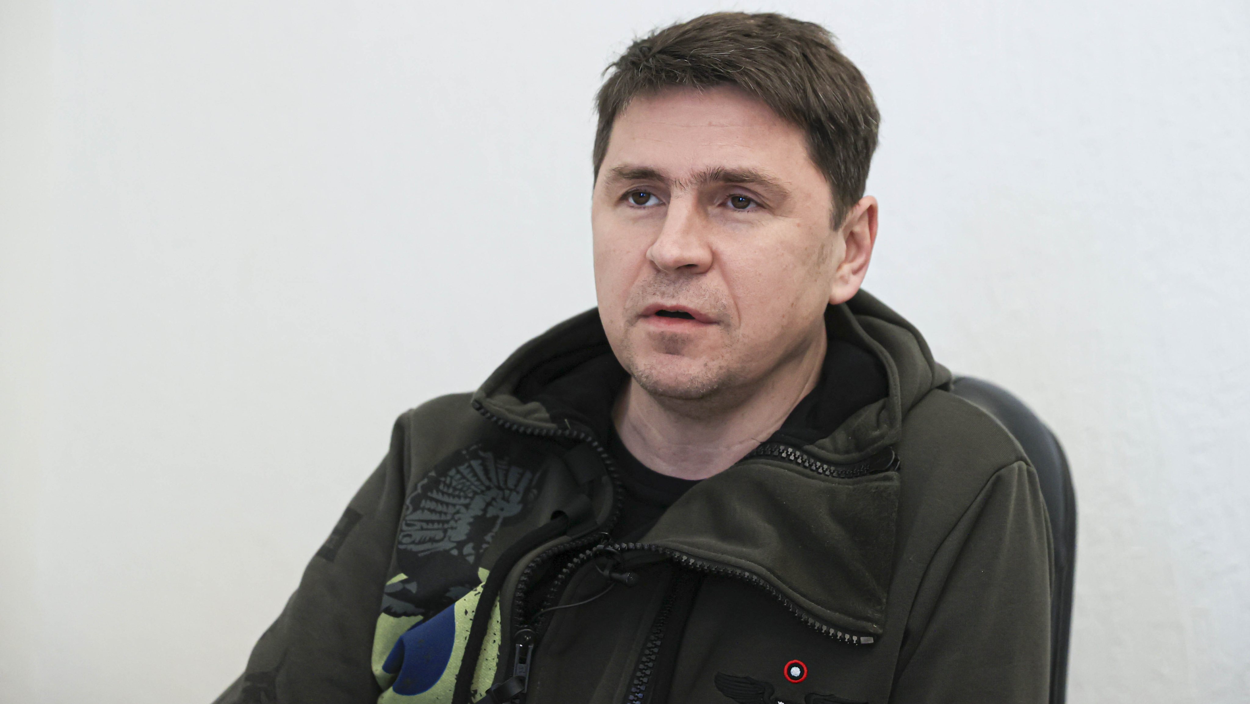 Ukrainian negotiator and presidential adviser Mykhailo Podolyak