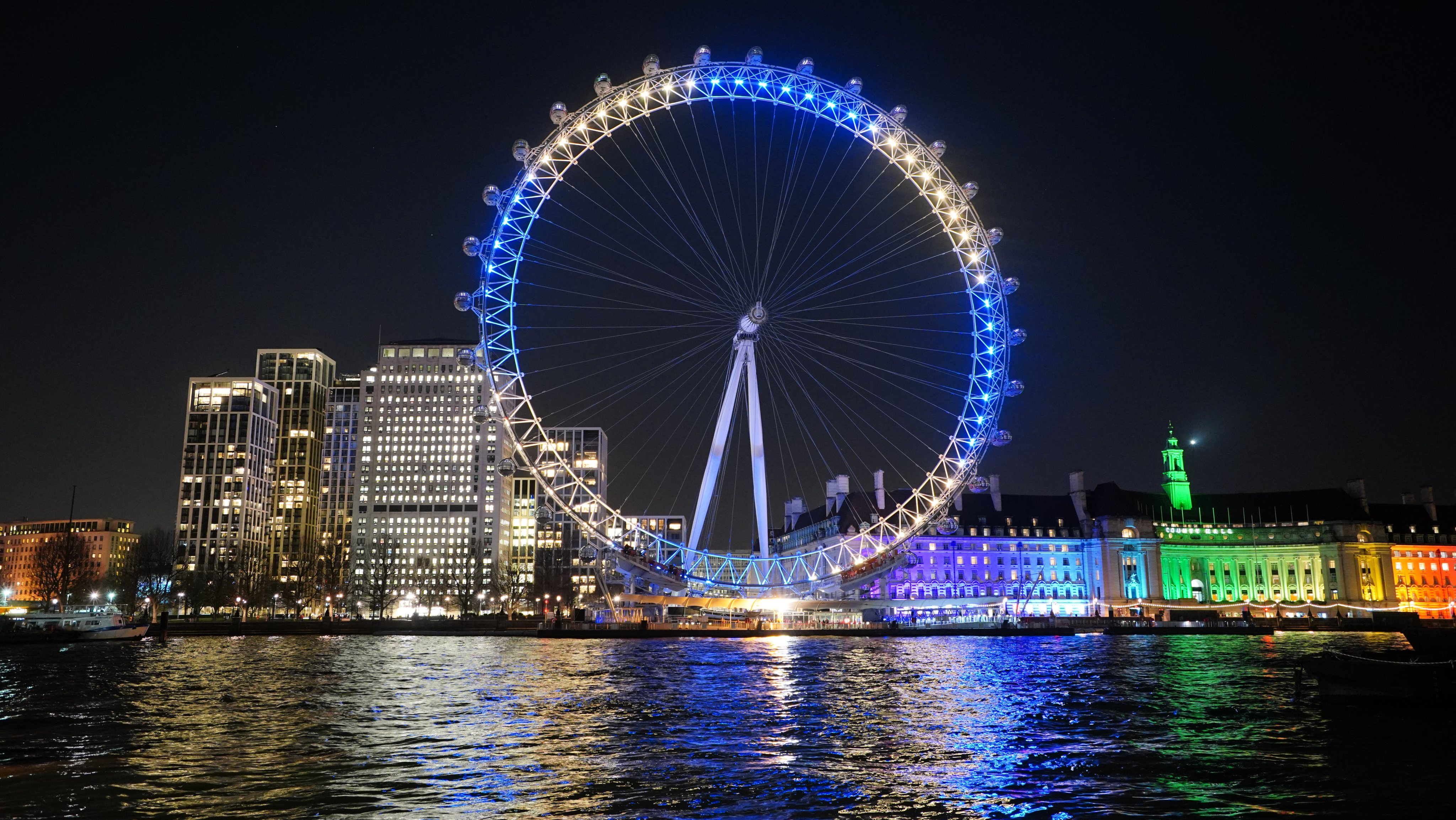 A London Eye, em Londres, Reino Unido