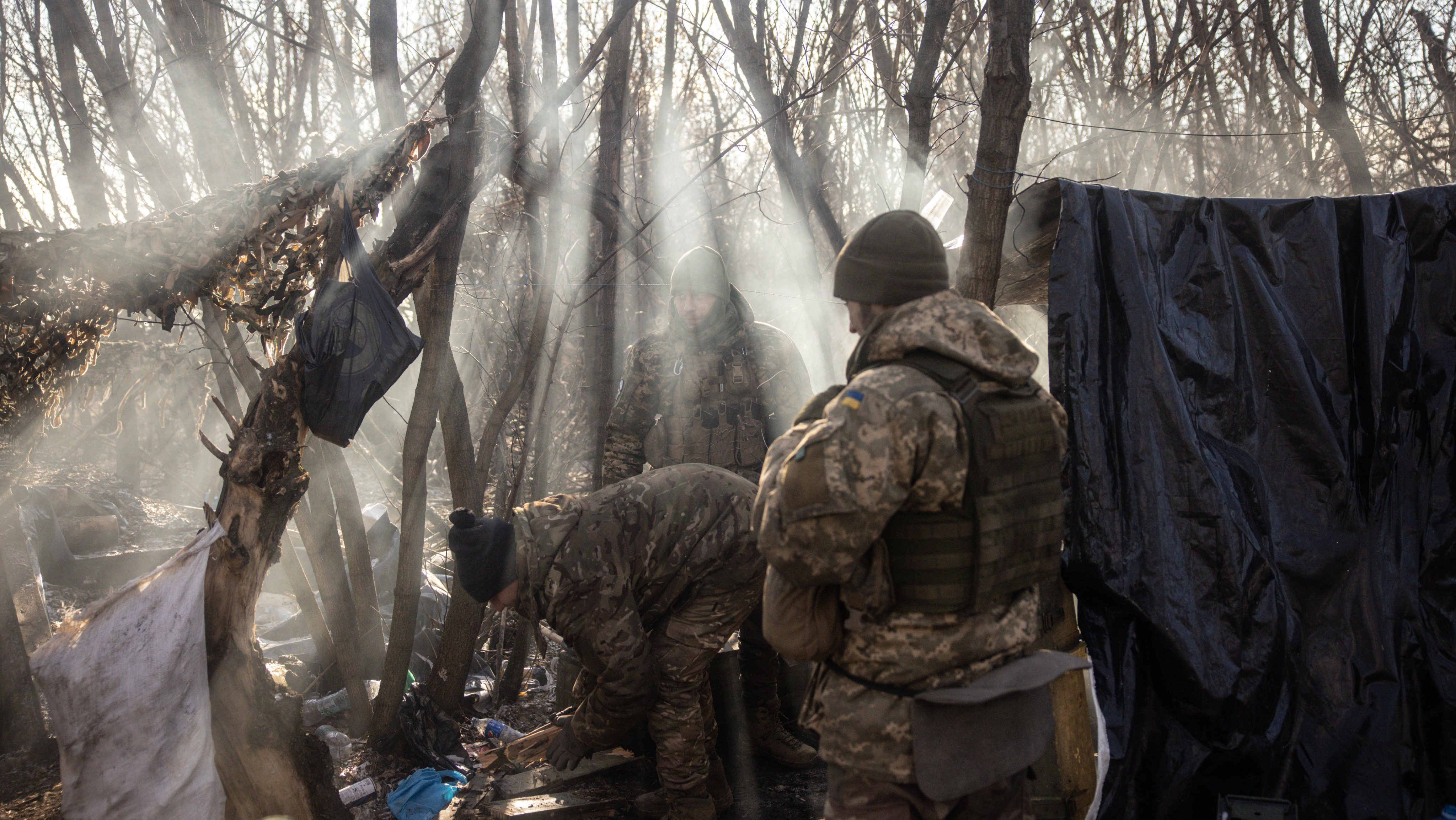 Ukraine And Russia Trade Fire In Donetsk Region