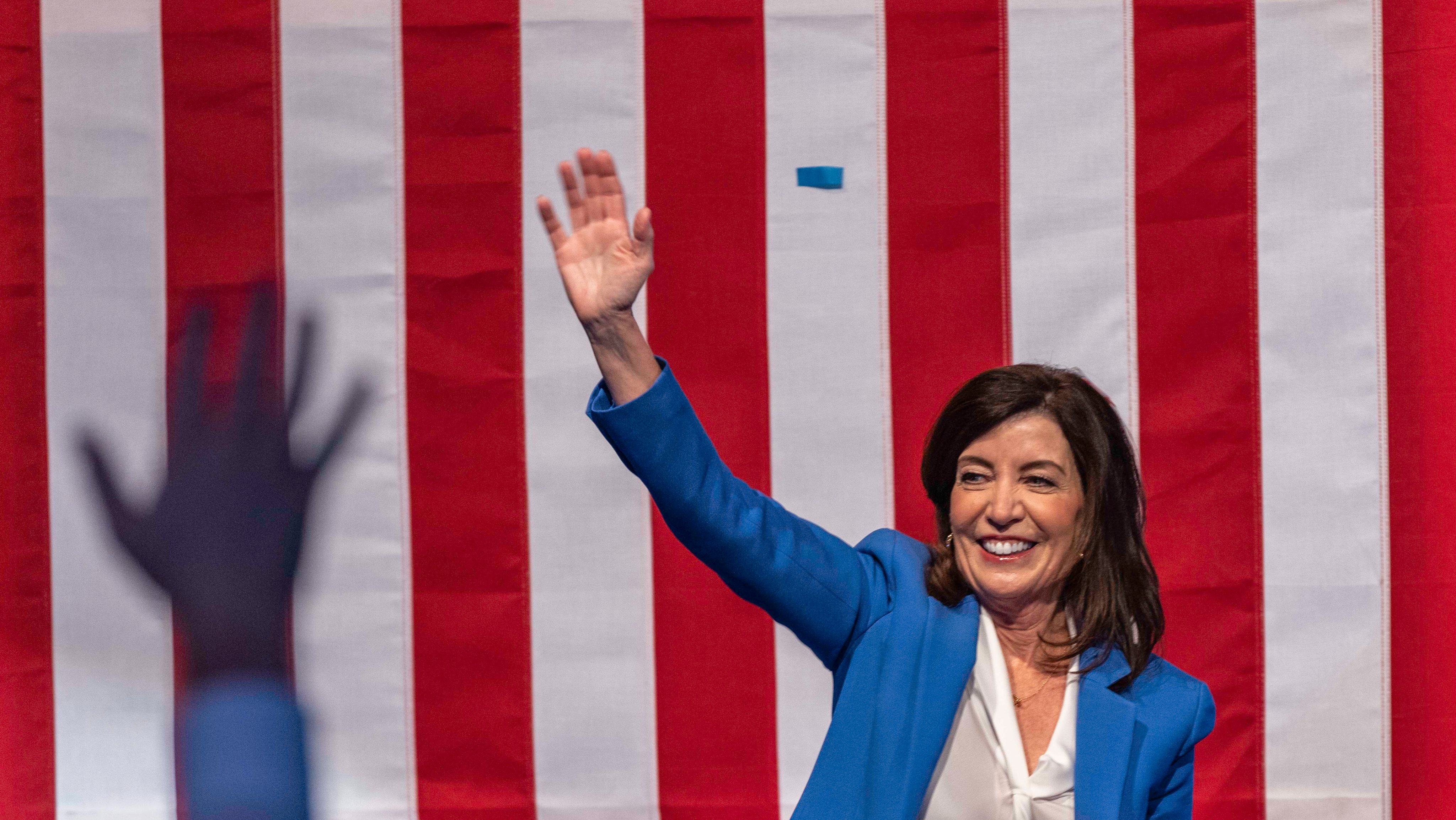 New York Governor Kathy Hochul Holds Election Night Party In NYC