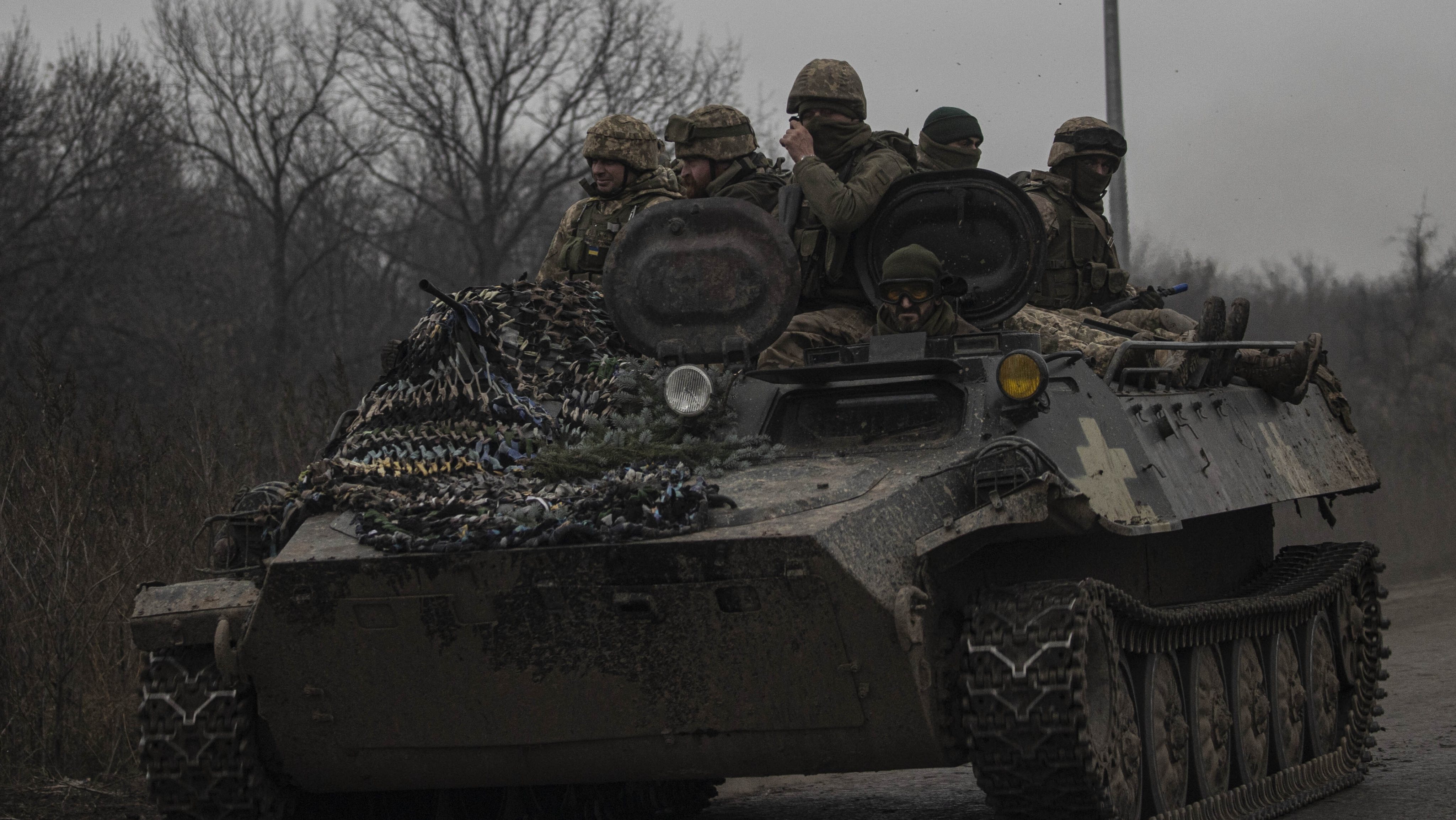 Military activity of the Ukrainian army in the Donetsk region