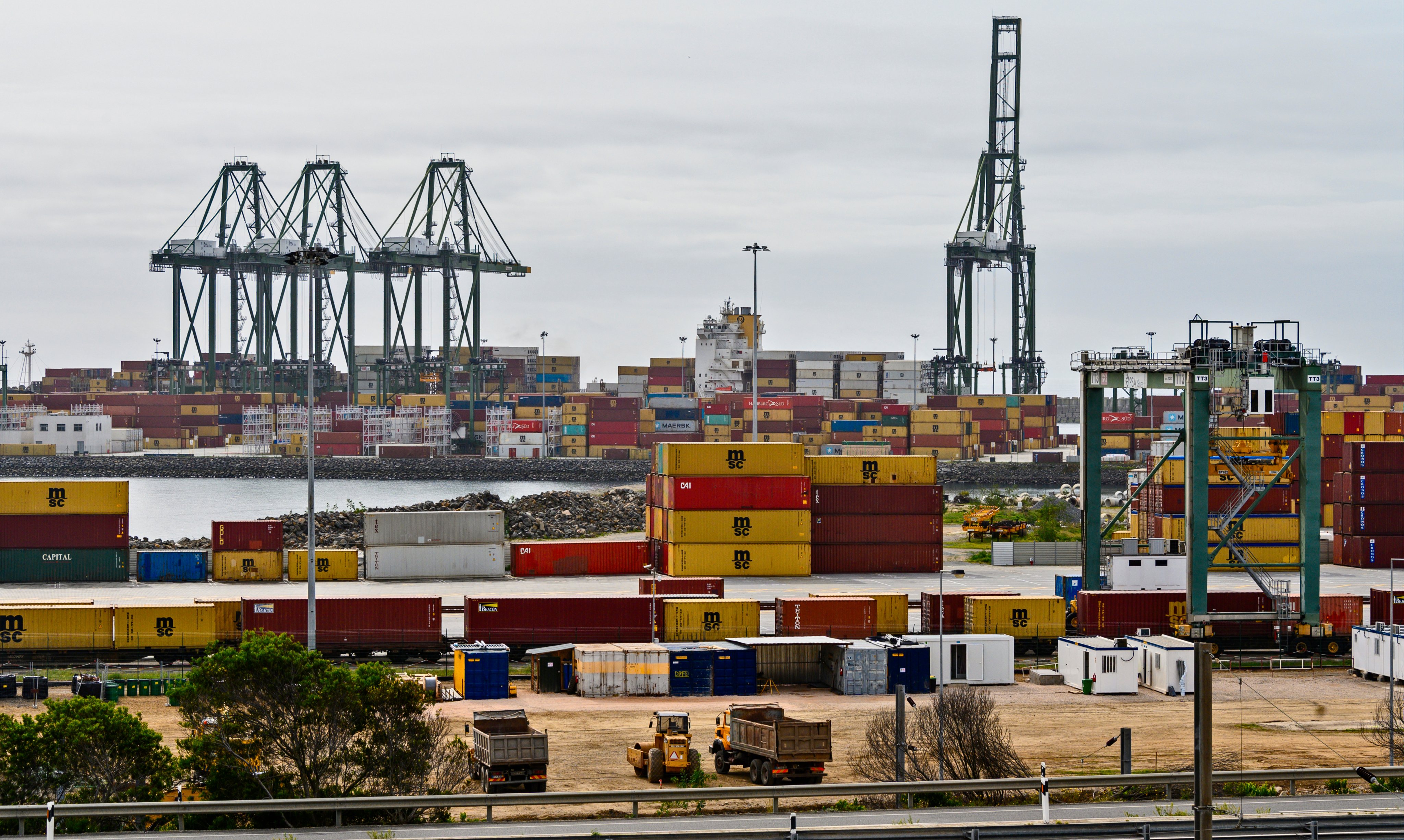 PSA Containers Terminal XXI in the Port of Sines, Portugal
