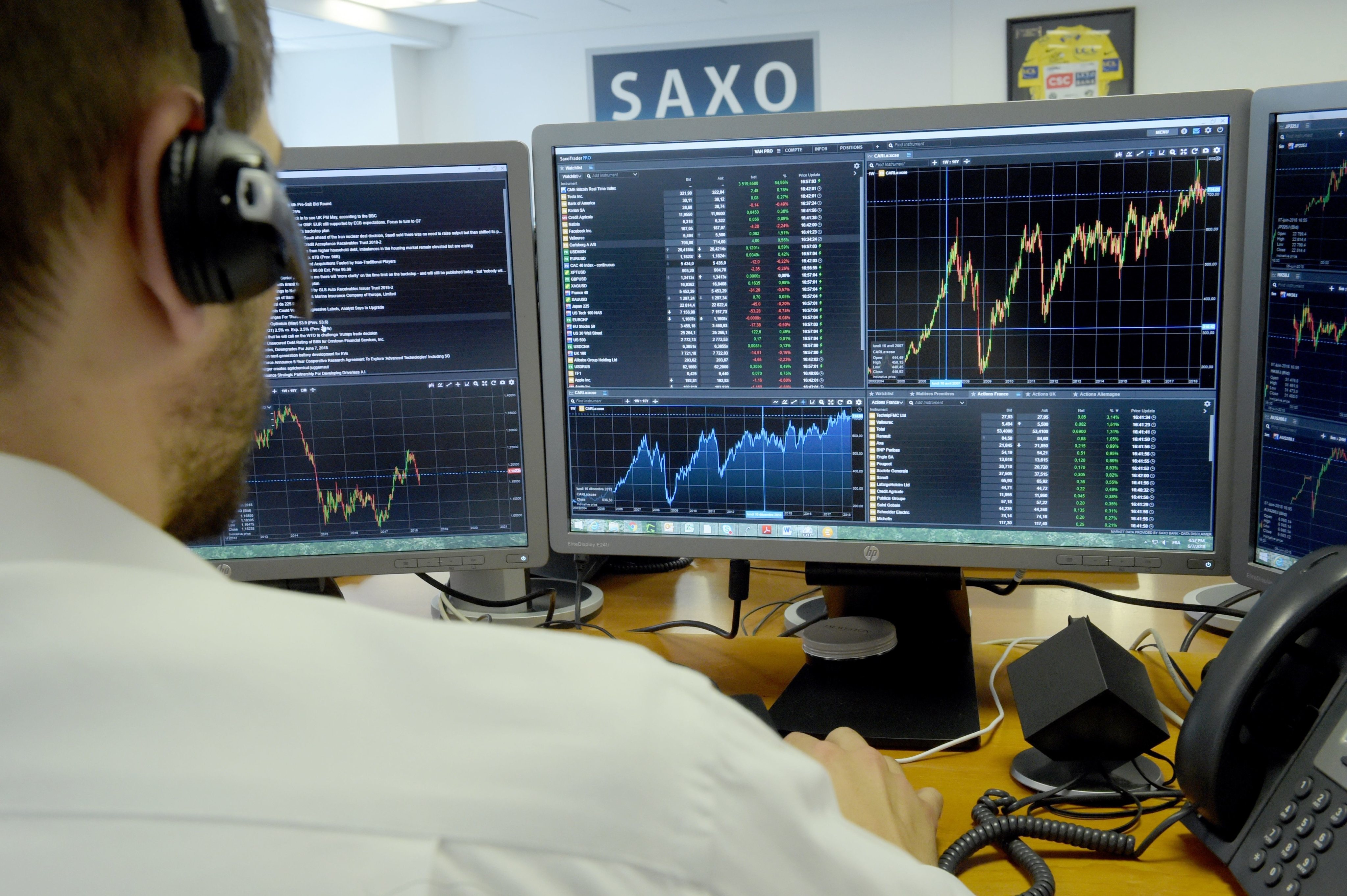 FRANCE-INVESTMENT-TRADING-SAXO-BANK