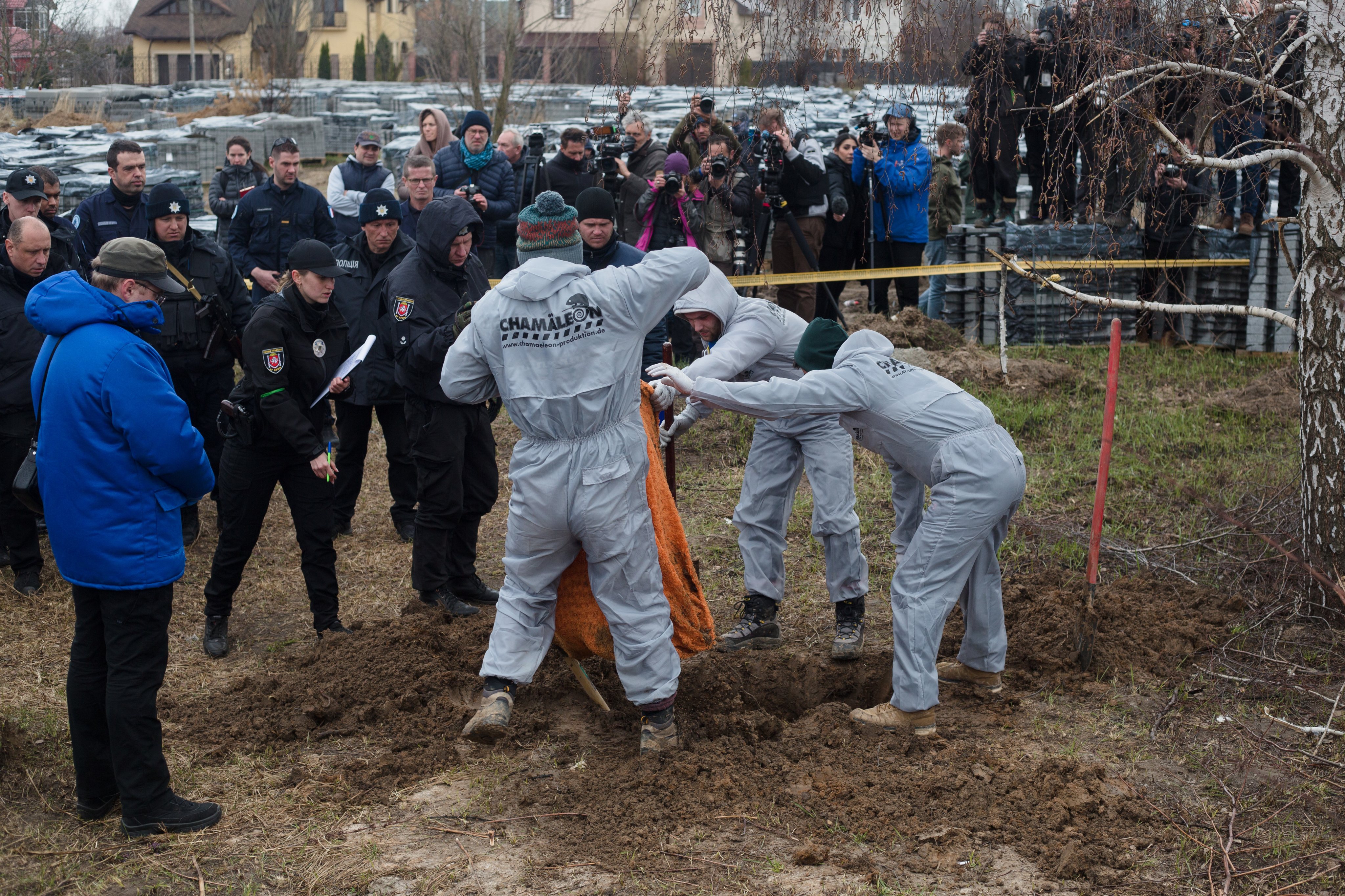 Victims Of Russian Atrocities In Bucha Continue To Be Unearthed