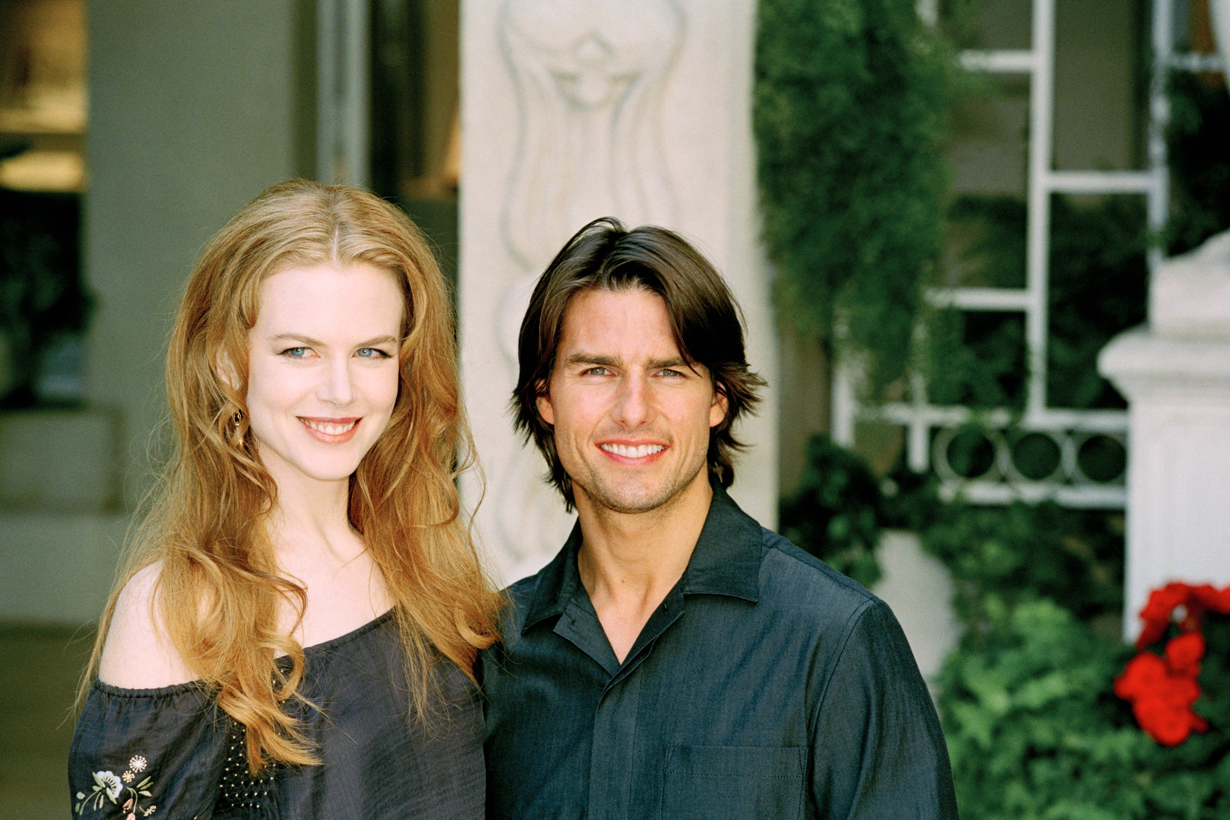 Nicole Kidman and Tom Cruise at Eyes Wide Shut Photocall