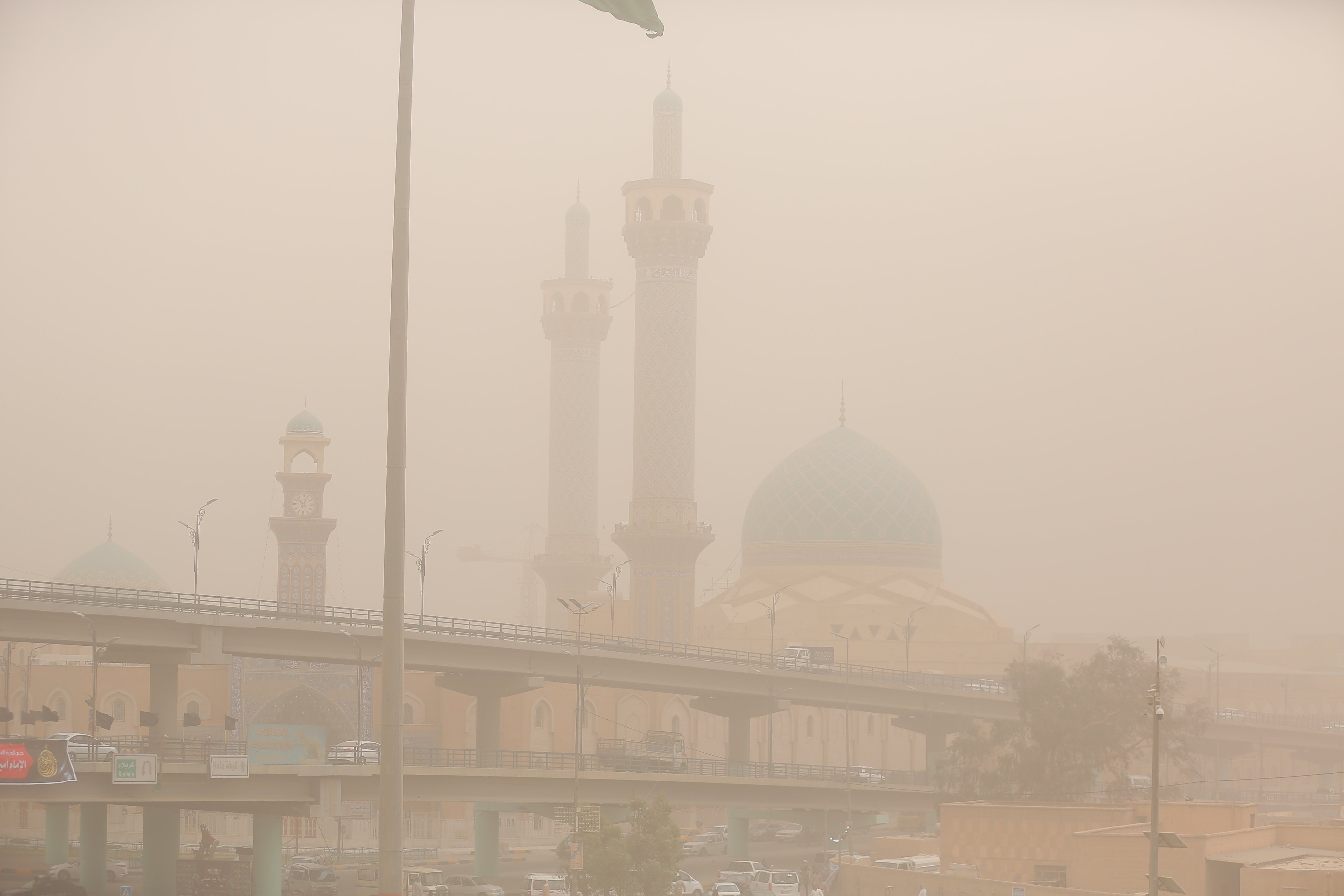 Sandstorm in Iraq&#039;s Najaf