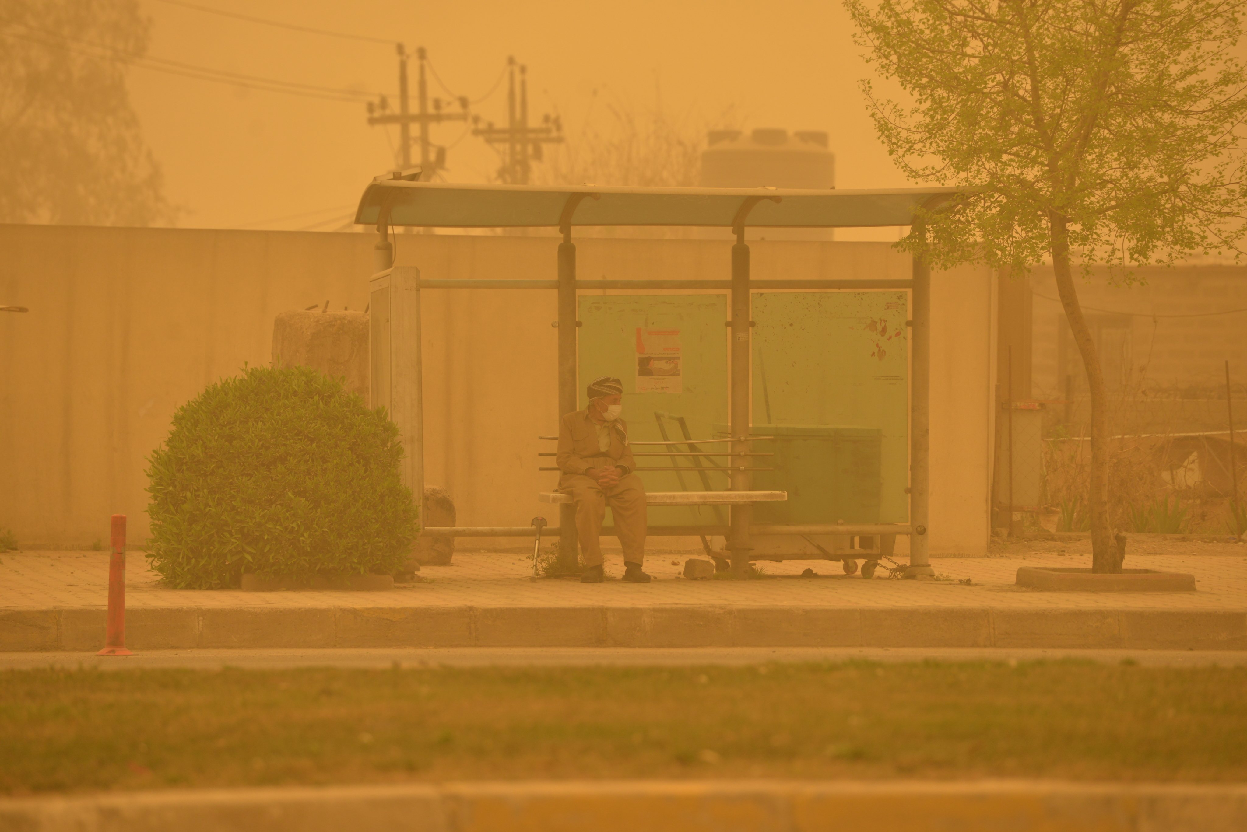 Sandstorm in Iraq&#039;s Erbil