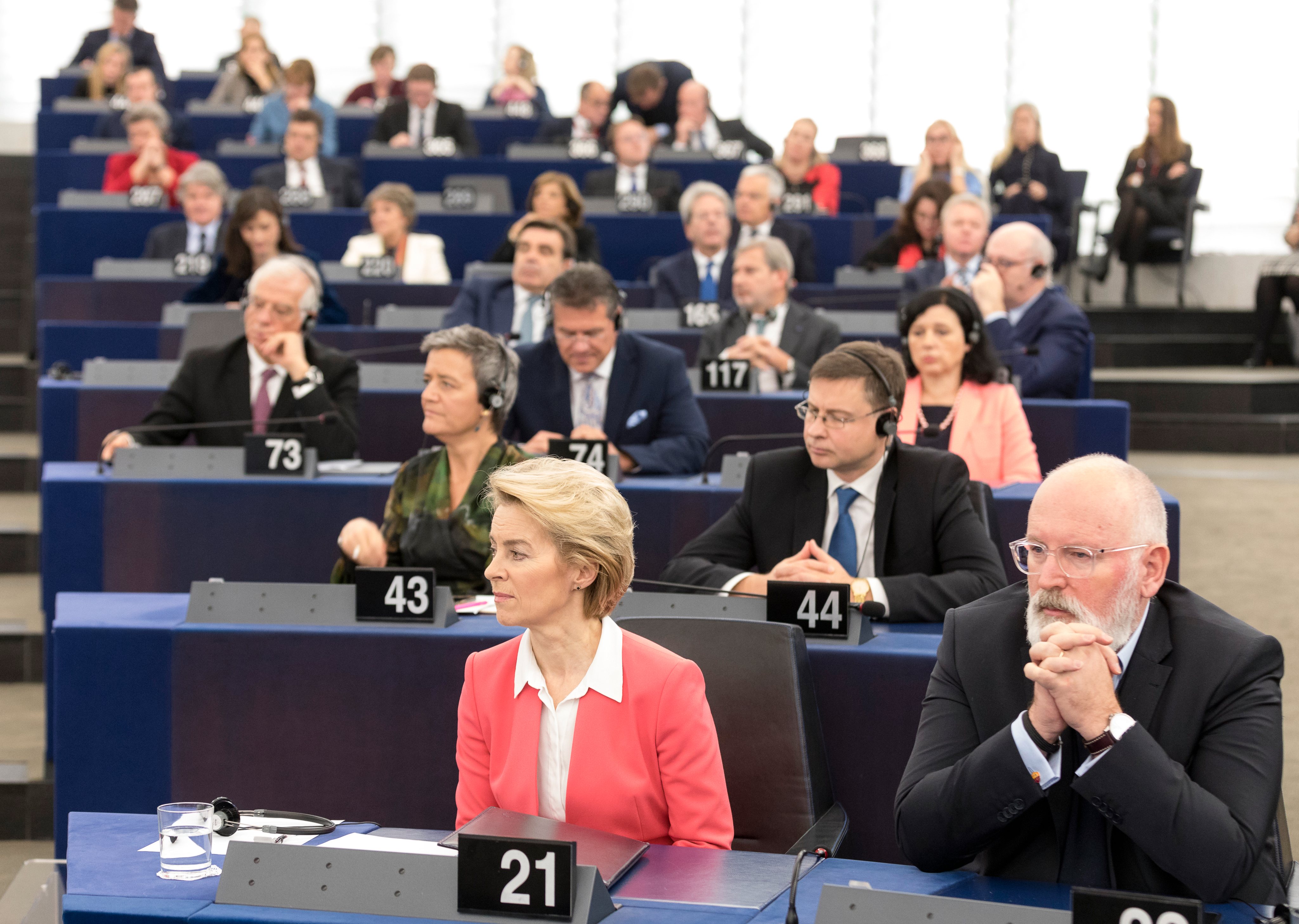 European Parliament Votes On New Commissioners