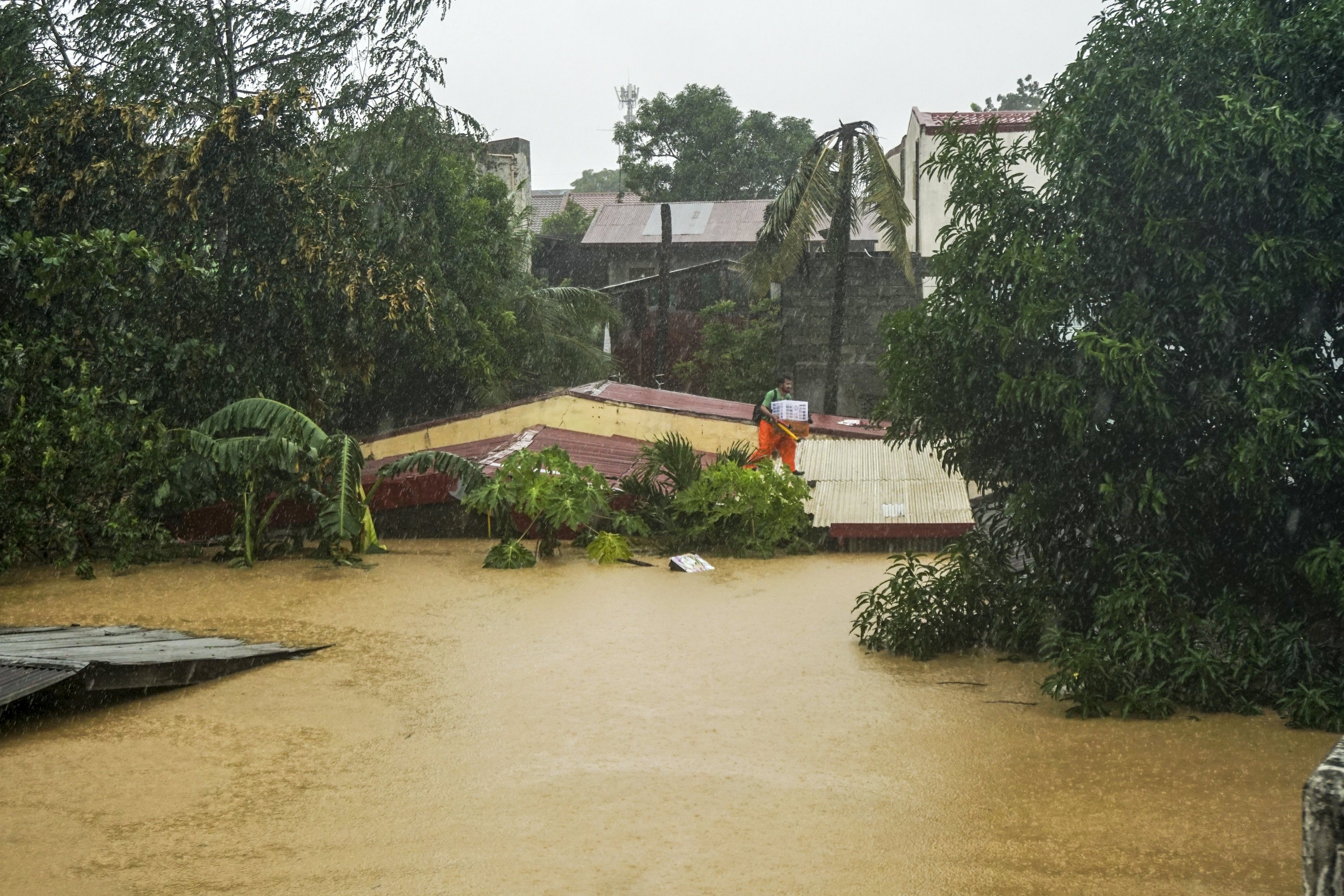 Rizal deluged by Typhoon Vamco in Philippines