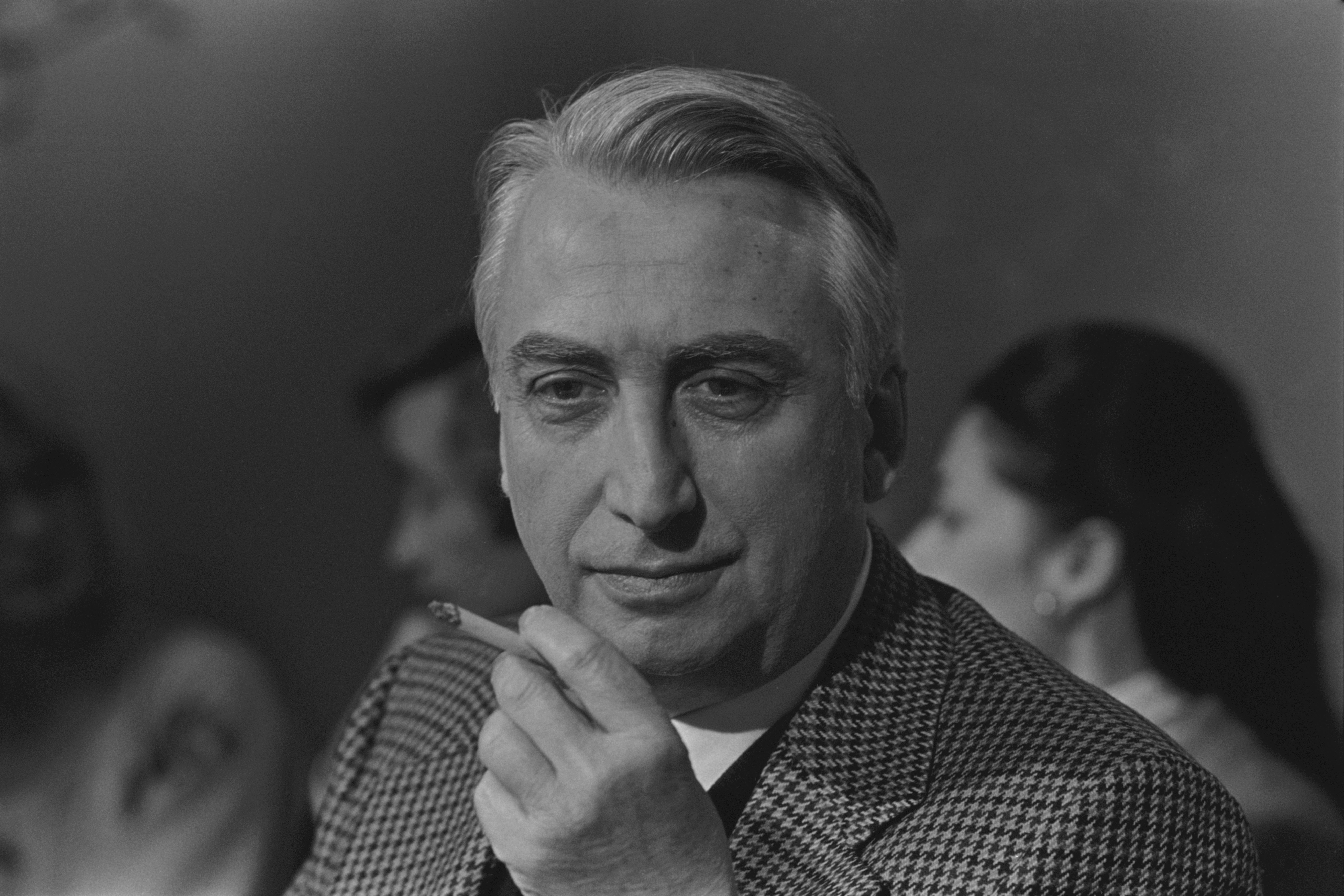 Roland Barthes on the Set of TV Show Apostrophes