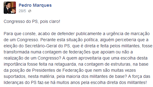 Pedro Marques 28-5