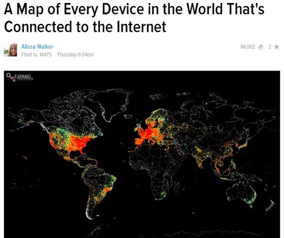 mapa internet