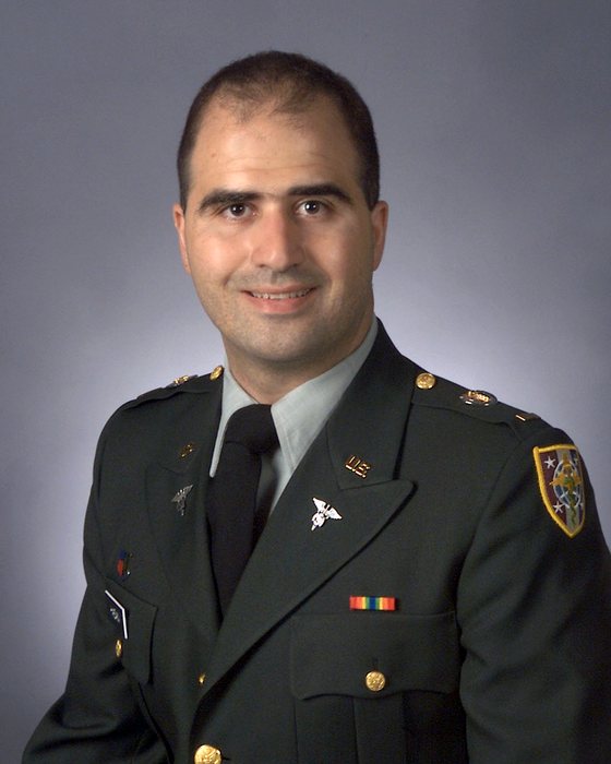 UNDATED:   In this undated handout photo from the website of the U.S. Government Uniformed Services University of the Health Sciences downloaded on November 6, 2009, Maj. Nidal Malik Hasan, the U.S. Army doctor named as a suspect in the shooting death of 13 people and the wounding of 31 others at Fort Hood, Texas November 5, is pictured.  (Photo by U.S. Government Uniformed Services University of the Health Sciences via Getty Images)