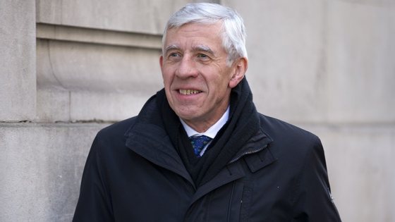 British member of parliament Jack Straw arrives at Millbank Studios to carry out interviews in London on February 23, 2015. Two British former foreign ministers faced claims on February 23 that they offered to use their positions to help a private company in return for cash following an undercover investigation. Jack Straw, who was Labour foreign secretary when Britain helped invade Iraq in 2003, and Malcolm Rifkind, a senior figure in Prime Minister David Cameron's Conservative party, were accused after a probe by the Daily Telegraph newspaper and Channel 4 television. AFP PHOTO/JUSTIN TALLIS        (Photo credit should read JUSTIN TALLIS/AFP/Getty Images)