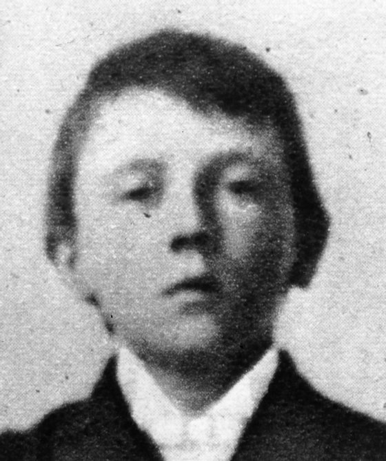 1899:  Austrian-born German dictator Adolf Hitler (1889 - 1945), as a ten year old boy.  (Photo by Hulton Archive/Getty Images)