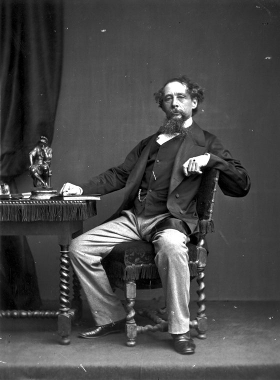 Charles Dickens (1812-1870), English novelist and one of the most popular writers in the history of literature.   (Photo by John & Charles Watkins/Getty Images)