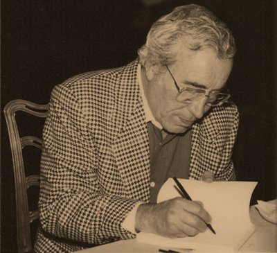 O escritor JosÃ© Cardoso Pires na dÃ©cada de 90