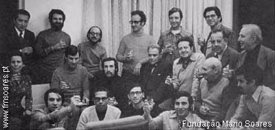 Foto da FundaÃ§Ã£o do PS, 1973