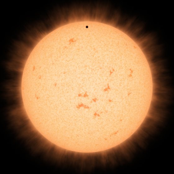 O planeta, que descreve a Ã³rbita em 3,1 dias, tem uma massa 4,5 vezes maior do que a da Terra (ilustraÃ§Ã£o cientÃ­fica) - NASA/JPL-Caltech/R. Hurt)