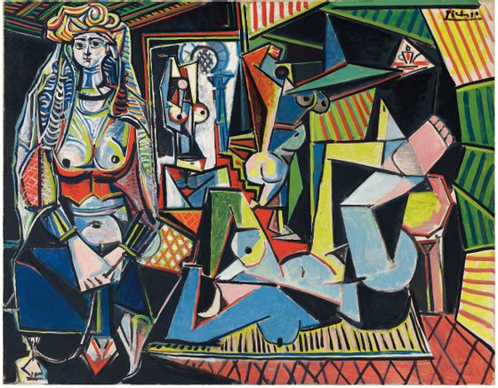 As Mulheres de Argel (VersÃ£o â€œOâ€), de Pablo Picasso.