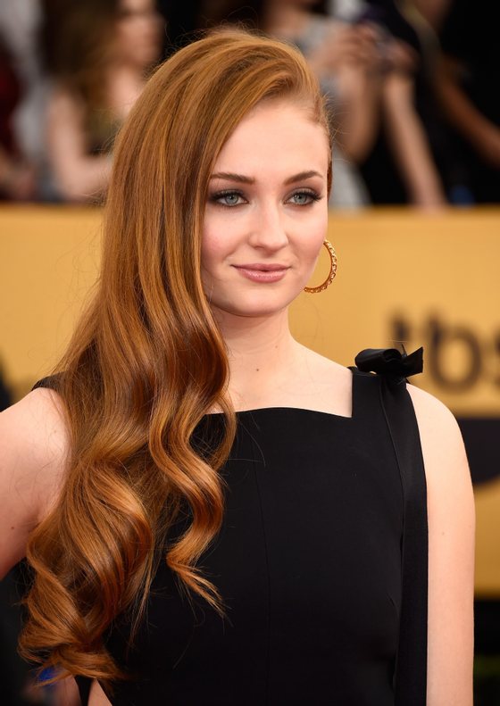 LOS ANGELES, CA - JANUARY 25: Actress Sophie Turner attends the 21st Annual Screen Actors Guild Awards at The Shrine Auditorium on January 25, 2015 in Los Angeles, California. (Photo by Frazer Harrison/Getty Images)