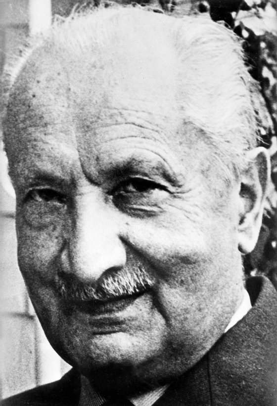 UNDATED: An undated picture shows famous German philosopher Martin Heidegger (1889-1976). (Photo by AFP/Getty Images)