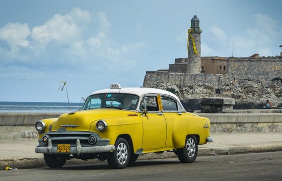 A yellow ribbon is seen in El Morro of Havana as part of a campaign for the freedom of the Cuban 5, on September 12, 2013. Cuba has waged a long campaign to win the release of the so-called "Cuban Five," who were arrested in 1998 on charges of spying on US military installations in south Florida. AFP PHOTO/ADALBERTO ROQUE (Photo credit should read ADALBERTO ROQUE/AFP/Getty Images)