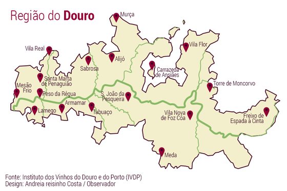 Mapa-Regiao-do-Douro