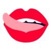 Licking Lips - Flirtmoji