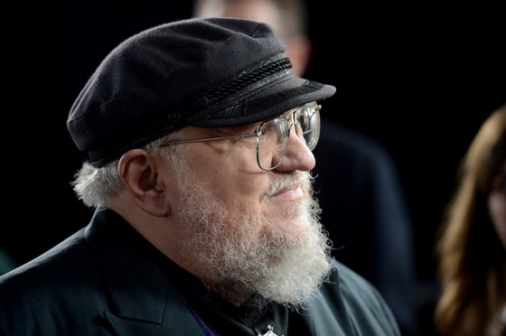 HOLLYWOOD, CA - MARCH 18: Co-Executive Producer George R.R. Martin arrives at the premiere of HBO's "Game Of Thrones" Season 3 at TCL Chinese Theatre on March 18, 2013 in Hollywood, California. (Photo by Kevin Winter/Getty Images)