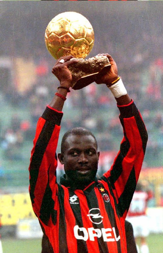 Único africano a ser eleito melhor do mundo, George Weah hoje tem