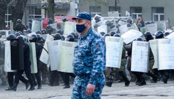 Vladikavkaz residents protest against self-isolation order