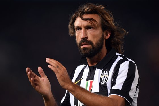 epa08592232 (FILE) - Juventus' Andrea Pirlo applauds the crowd as he prepares to take a corner kick against the A-League All Stars during their friendly match at ANZ Stadium in Sydney, Australia, 10 August 2014 (re-issued on 08 August 2020). On 08 August 2020 Juventus announced to have appointed Andrea Pirlo as new head coach of the First Team. Pirlo, who has signed a two years contract till 30 June 2022, replaces Maurizio Sarri who has been relieved of his post as coach on 08 August 2020. EPA/PAUL MILLER AUSTRALIA AND NEW ZEALAND OUT *** Local Caption *** 51515545