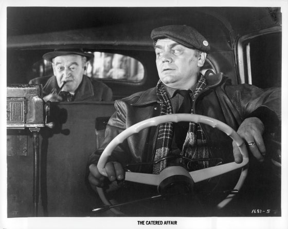 Barry Fitzgerald And Ernest Borgnine In 'The Catered Affair'