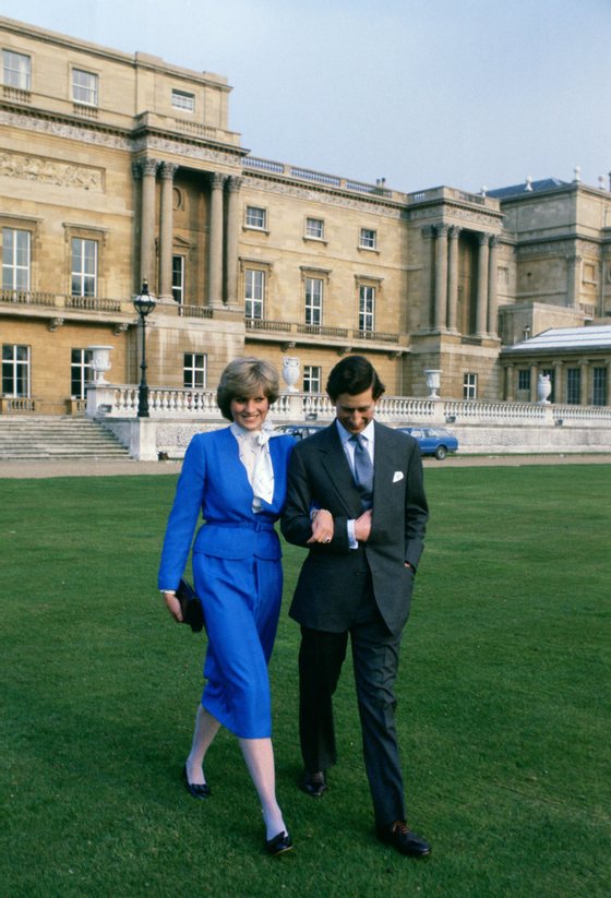Prince Charles, Prince of Wales and Lady Diana Spencer (late