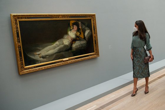 Queen Letizia of Spain Inaugurates Goya Exhibition In Basel