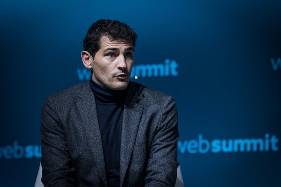 Web Summit: Segundo dia da Web Summit, no Parque das NaÃ§Ãµes, em Lisboa. IntervenÃ§Ã£o de Iker Casillas, ex-futebolista. Lisboa, 2 de novembro de 2021. JOÃƒO PORFÃRIO/OBSERVADOR