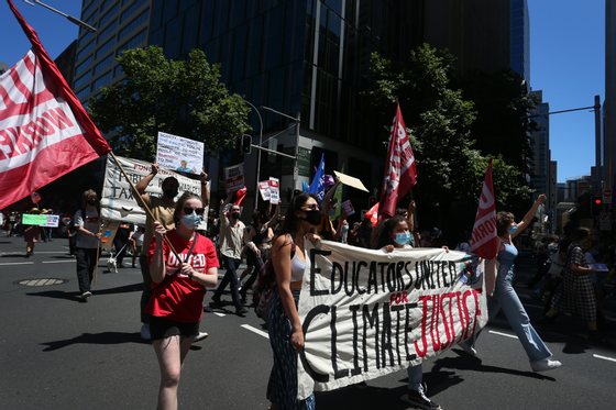Australians Rally As Part Of Global Day For Climate Justice
