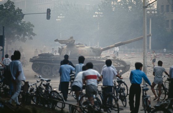 Chinese Army Crushes Tiananmen Square Protest