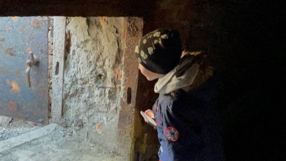 Historical bunker is reopened in a park in Lviv
