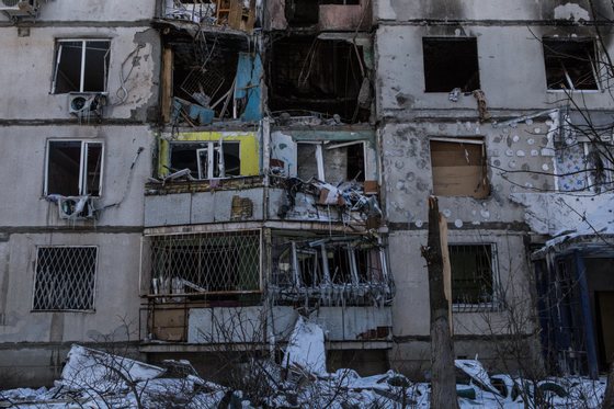 Ukraine's Kharkiv amid Russian attacks