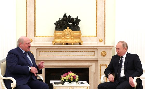Putin-Lukashenko meeting in Moscow