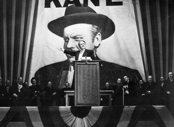 Orson Welles in Citizen Kane, 1941