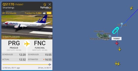 Flight Radar Madeira 