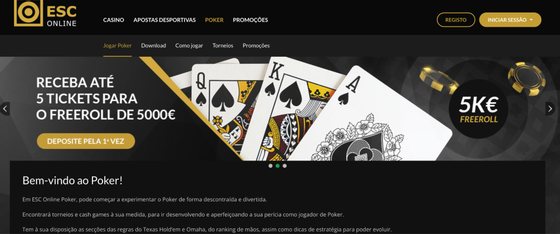 Poker na ESC Online