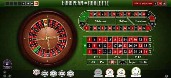 European Roulette Betano