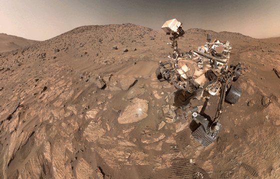 Robot da NASA em Marte