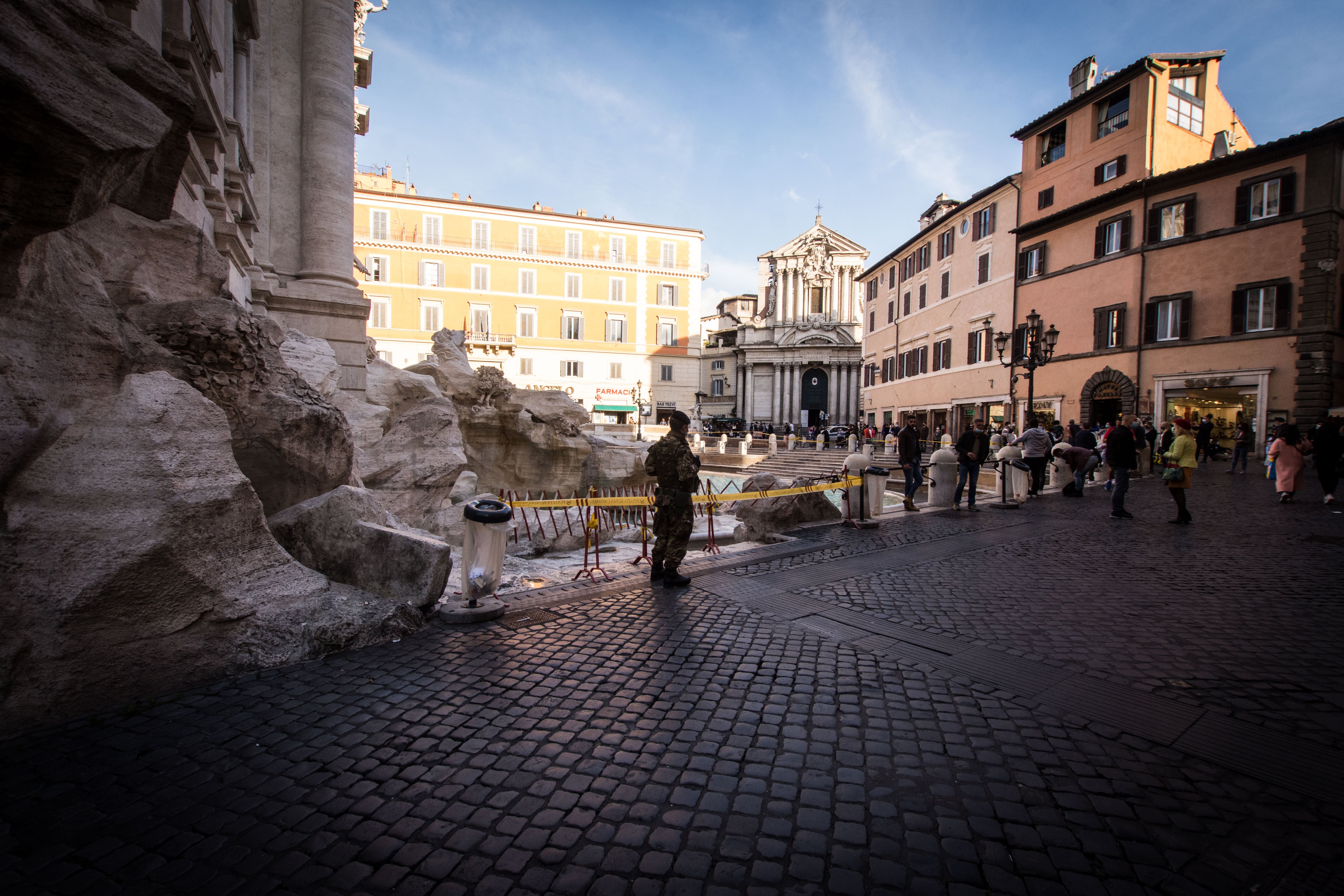 Daily Life Amid Covid-19 Pandemic In Rome